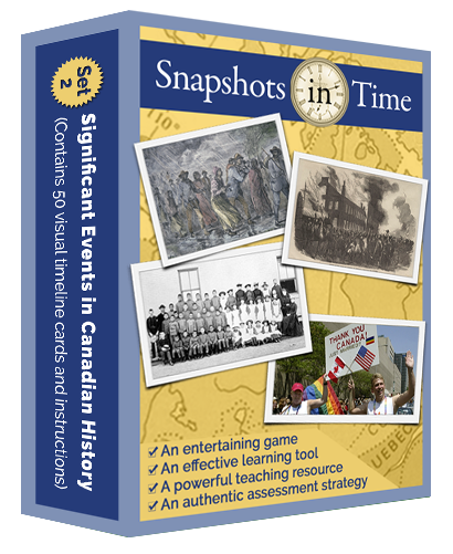 Snapshots in Time: Significant Events in Canadian History Set 2